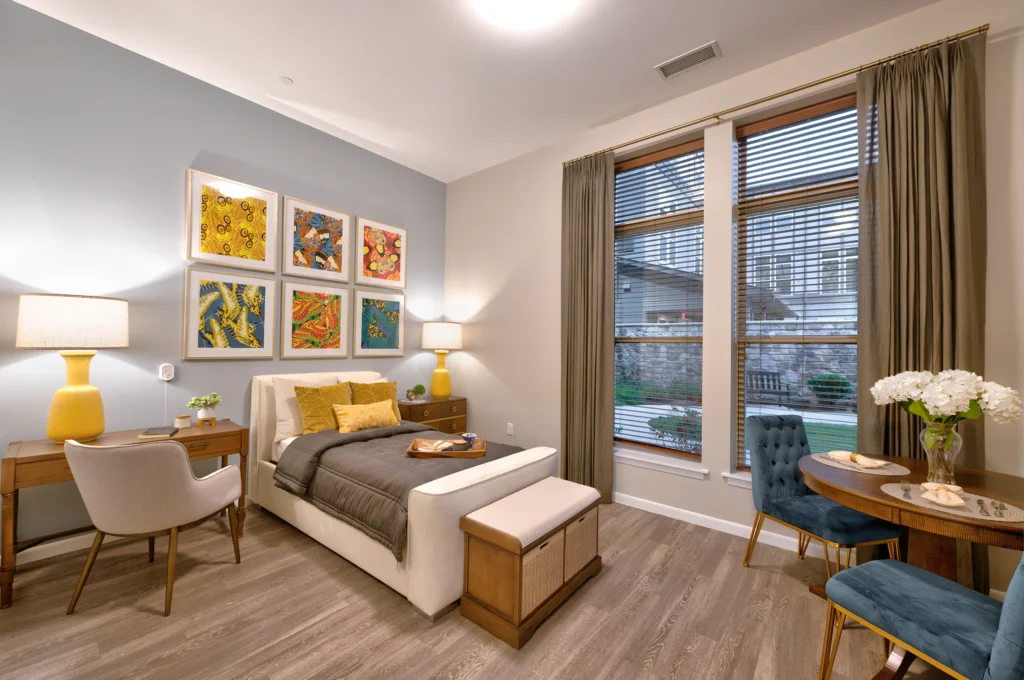Memory Care Apartment Bedroom