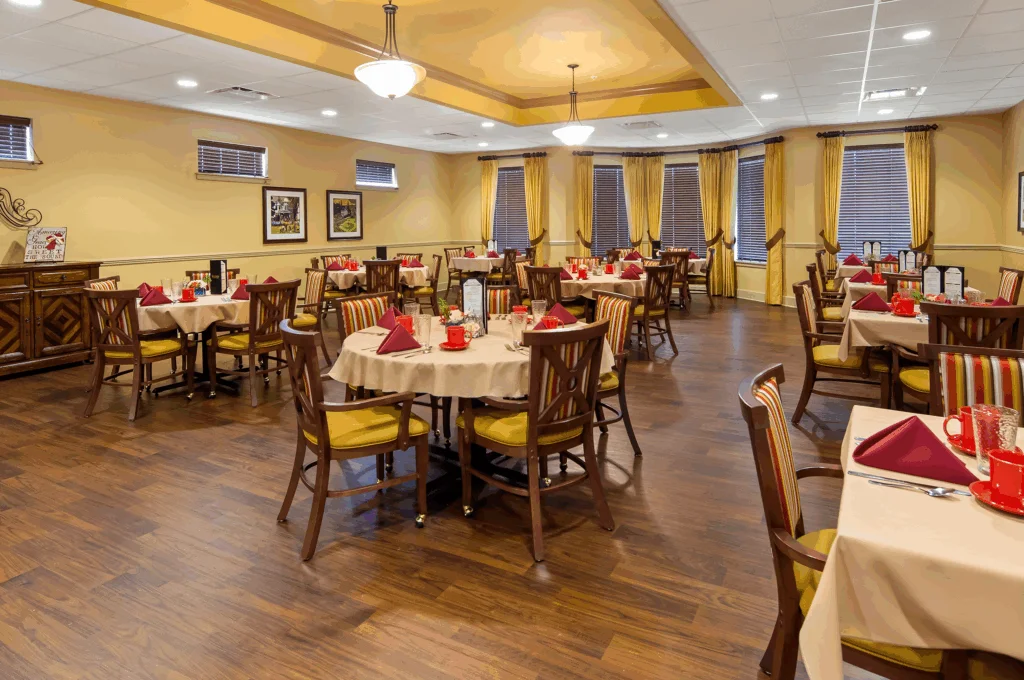 Memory Care Dining Room