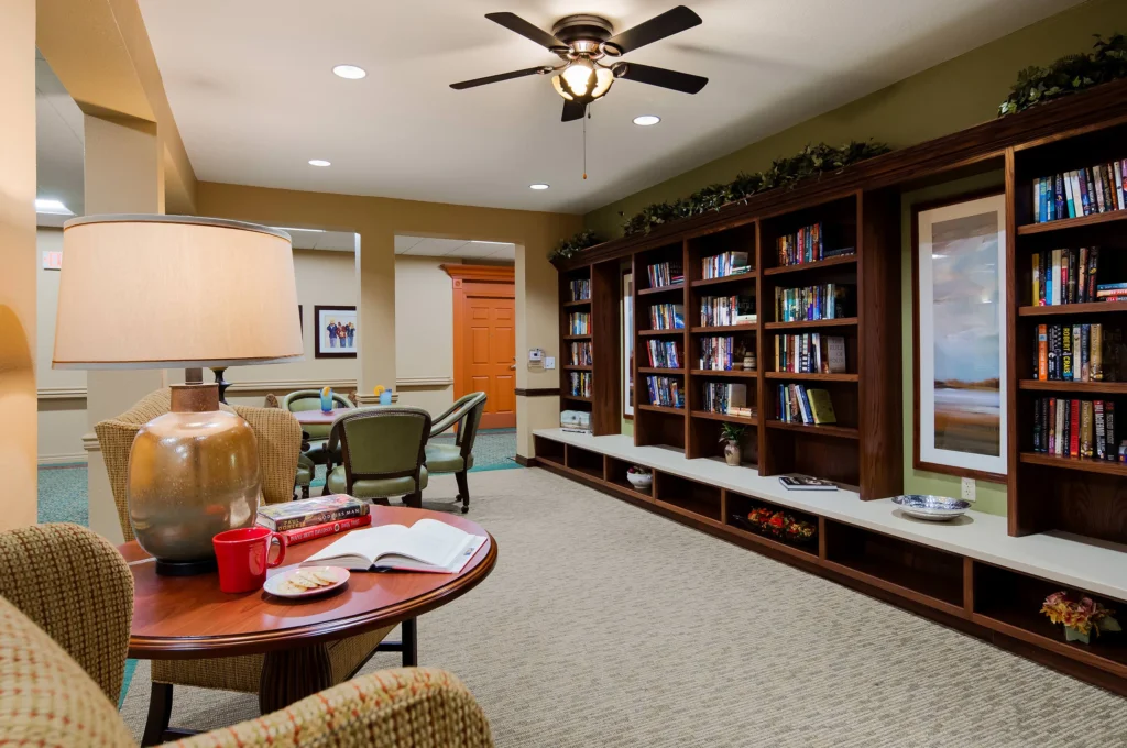 Library and Reading Area