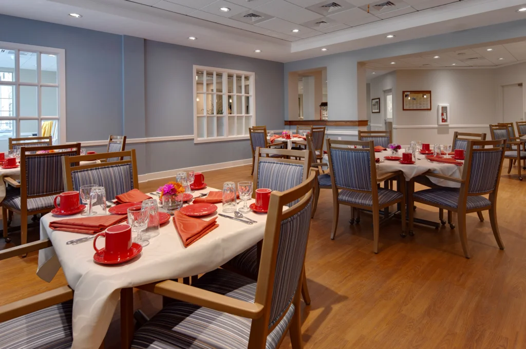 Memory Care Dining Room