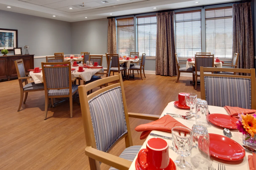 Memory Care Dining Room