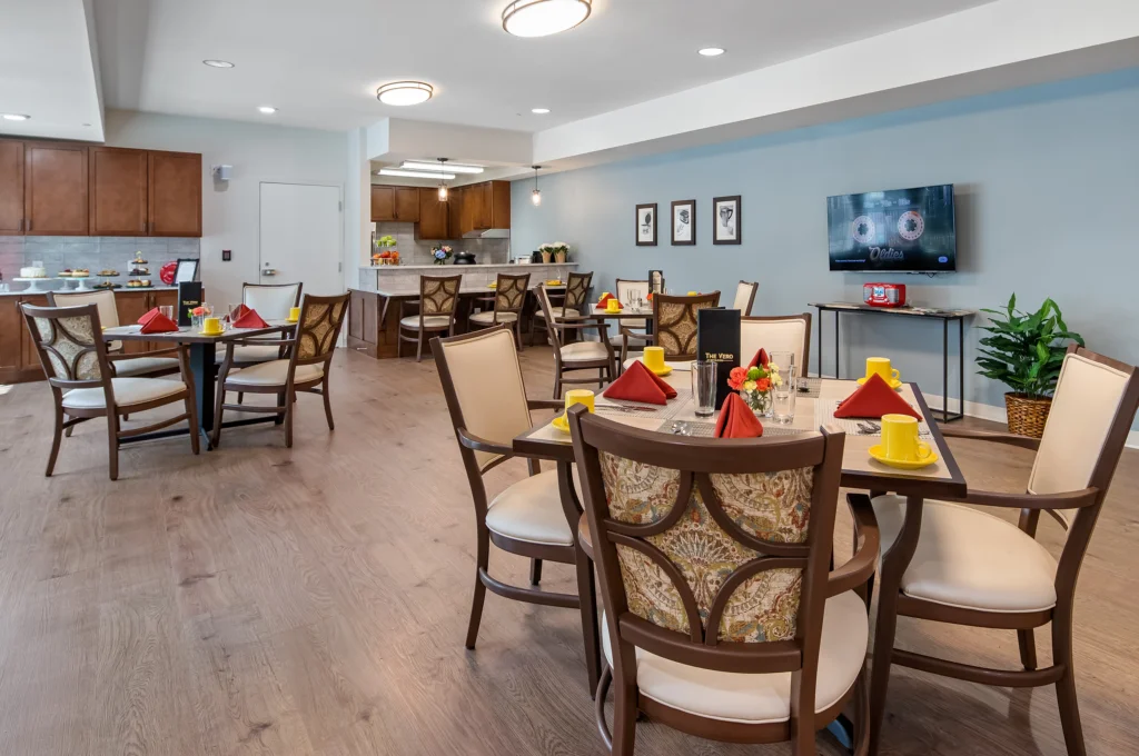 Memory Care Dining Room