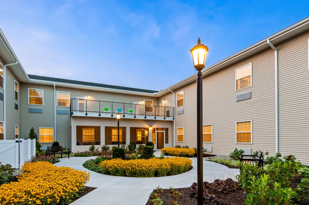 Memory Care Courtyard