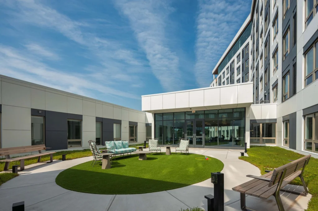 Memory Care Courtyard