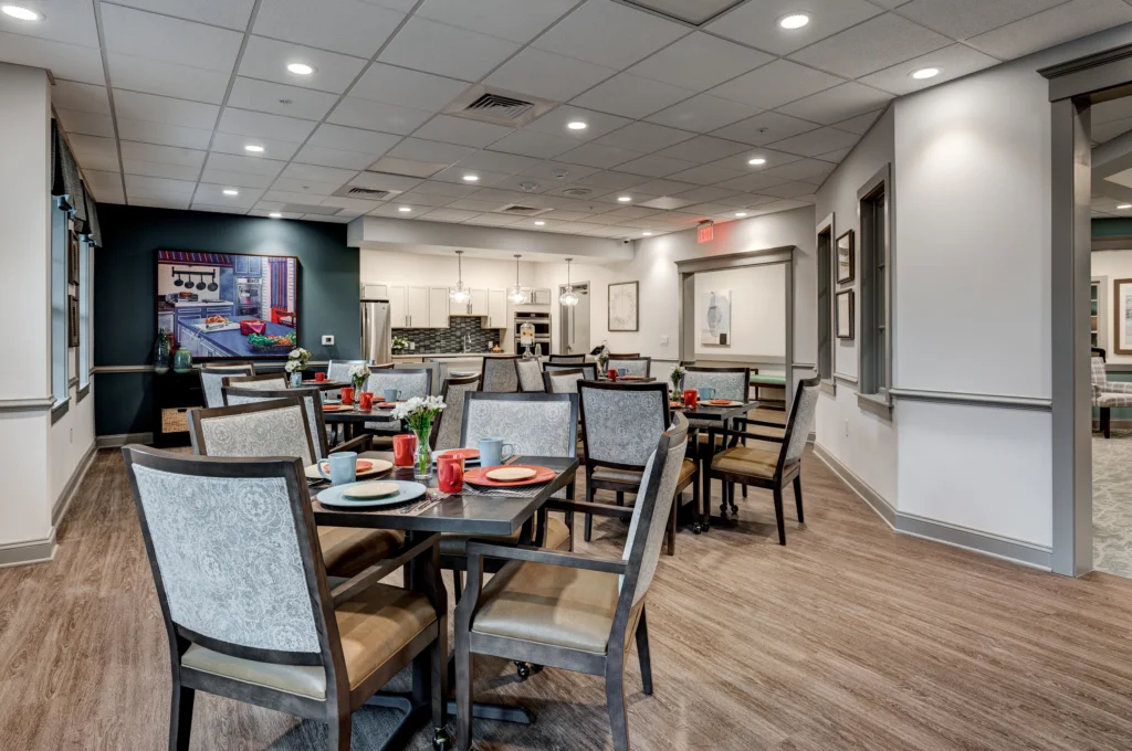 Memory Care Dining Room