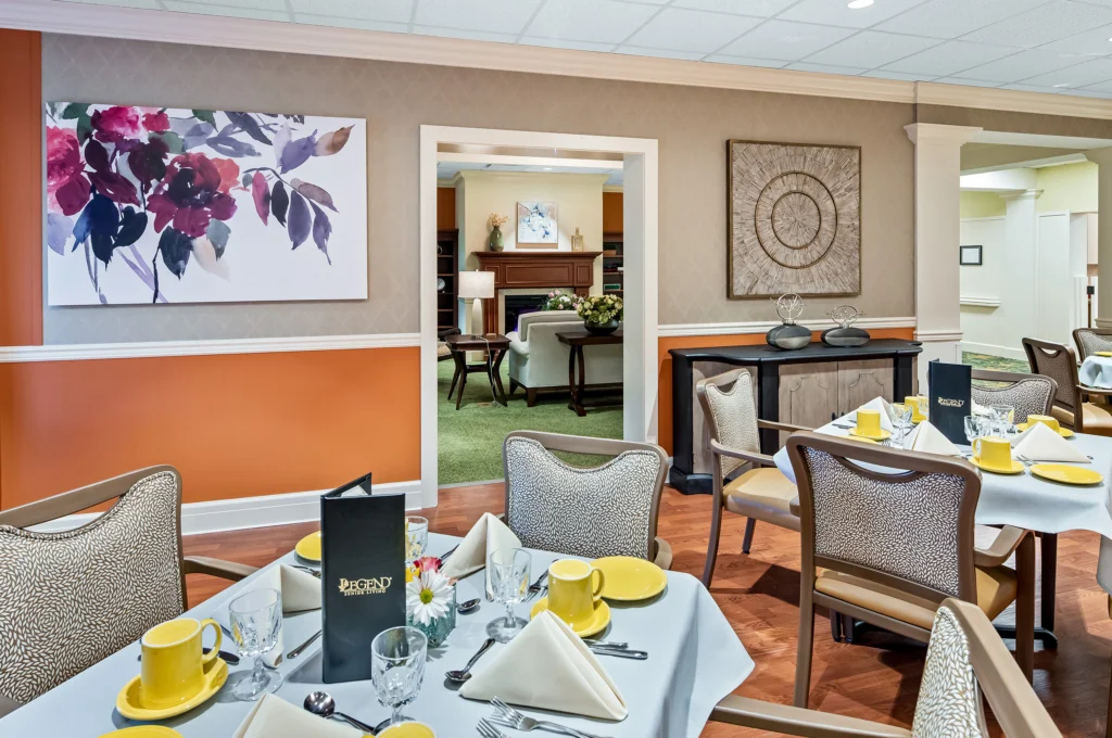 Memory Care Dining Room