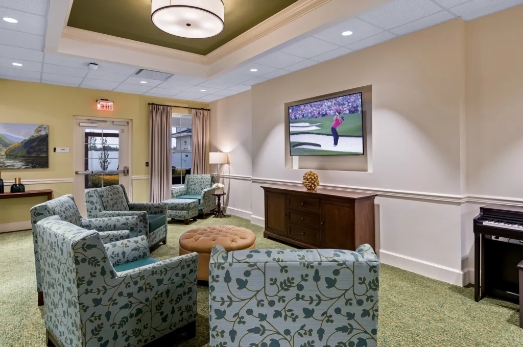 Memory Care Media Room