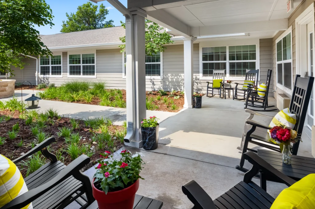 Memory Care Courtyard