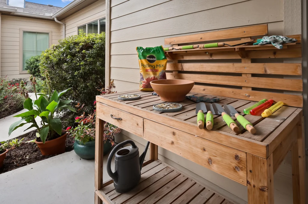 Outdoor Gardening Area