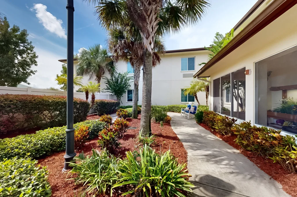Memory Care Courtyard