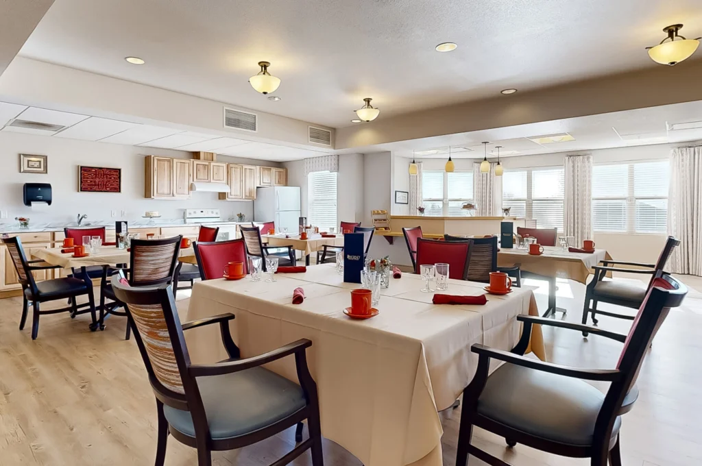 Memory Care Dining Room