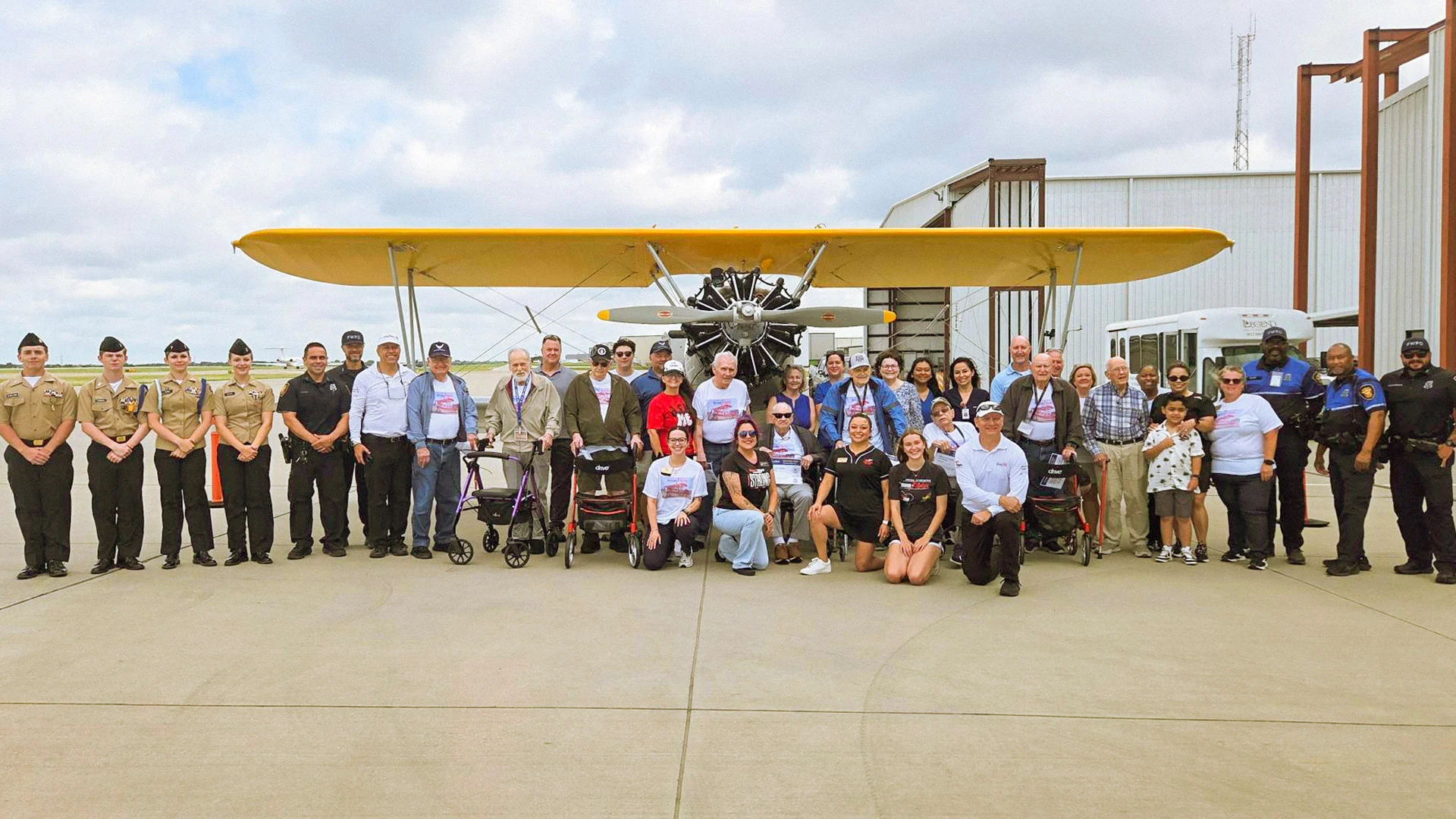 Legend of Fort Worth Residents Take to the Skies with Dream Flights